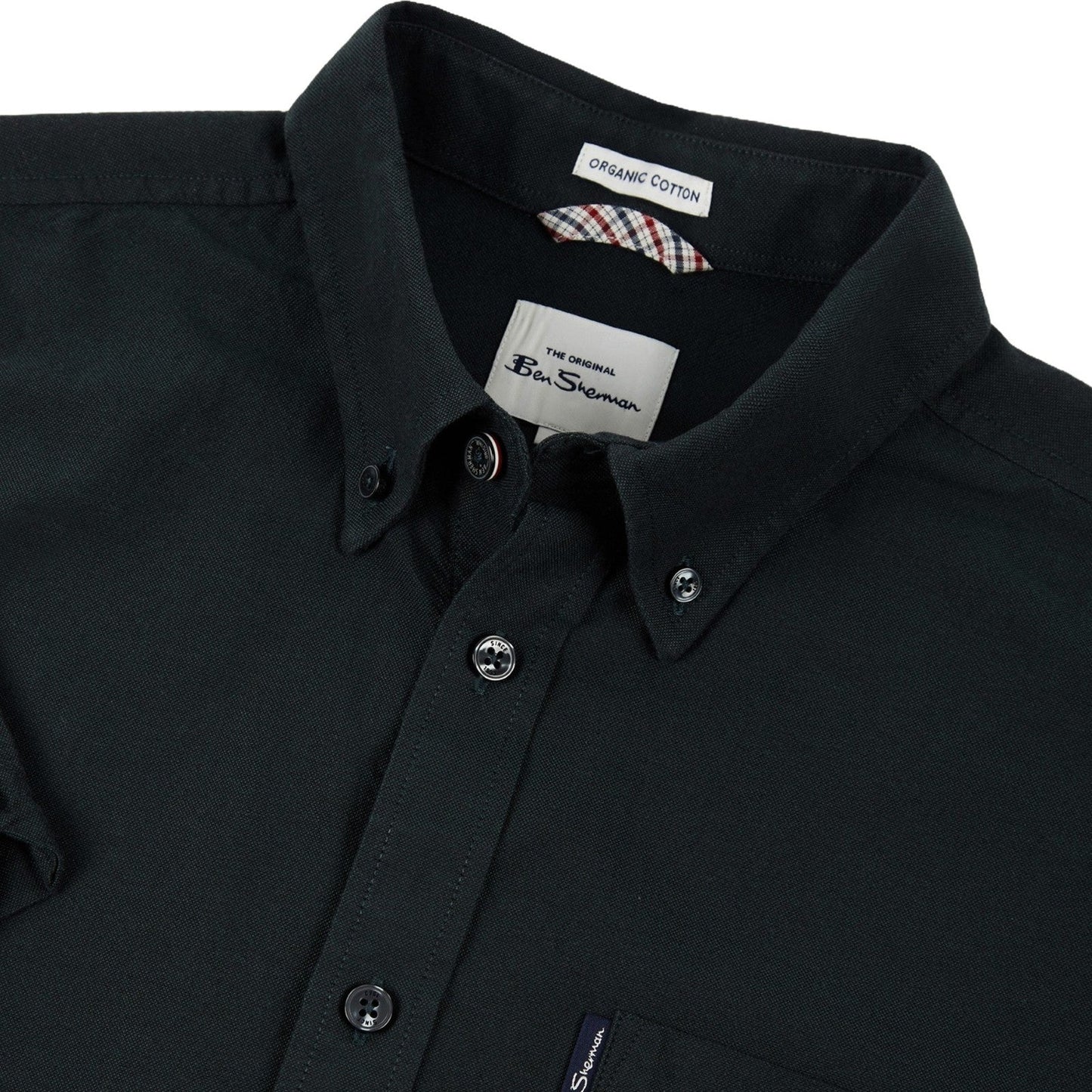 Ben Sherman Mens Signature Gots Big & Tall Short Sleeve Shirt