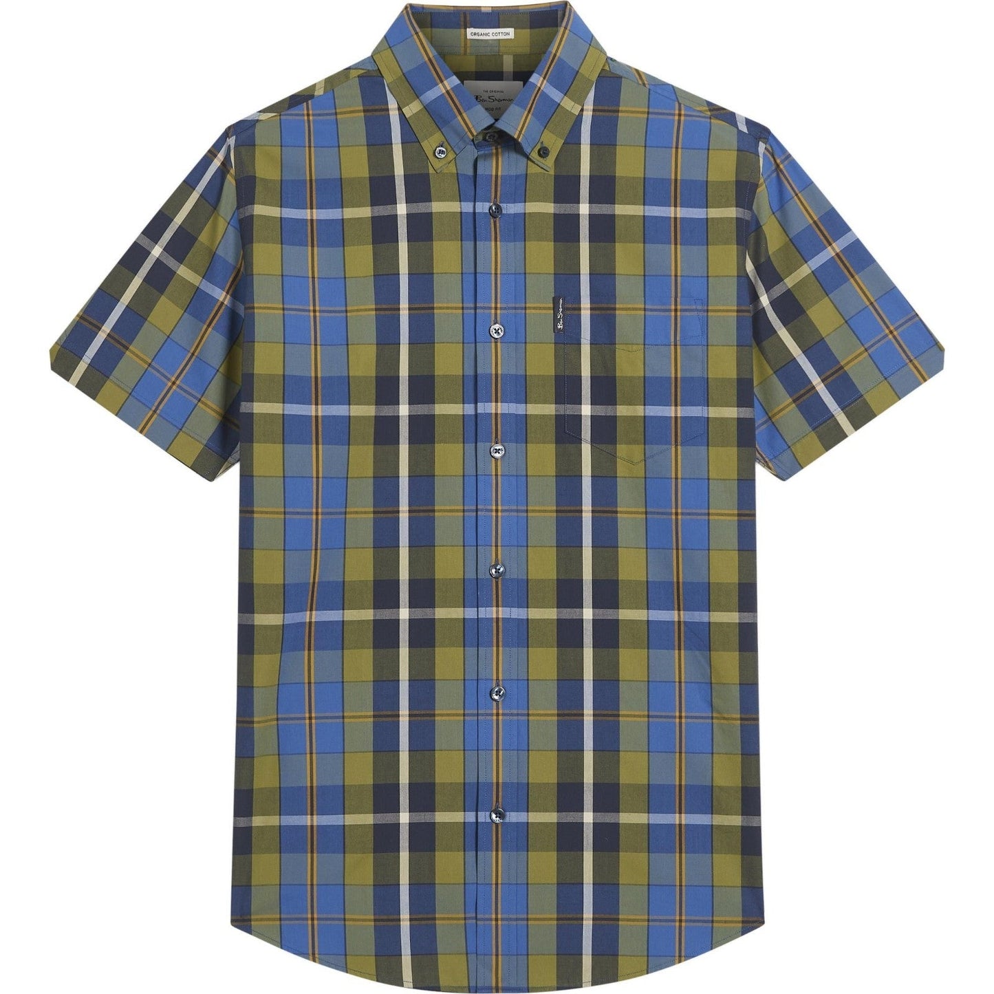 Ben Sherman Mens Classic Check Short Sleeve Shirt