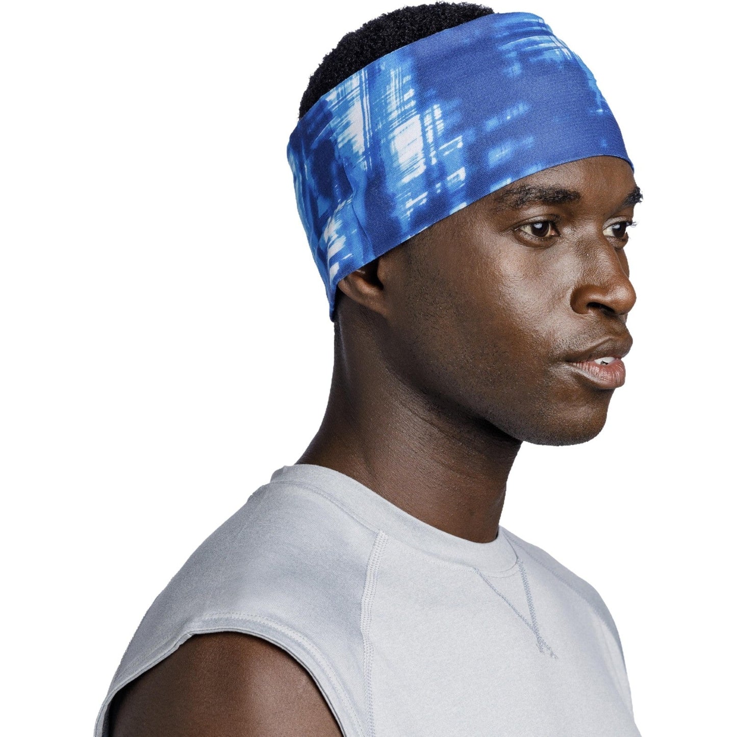 Buff Coolnet Uv® Wide Headband Attel Headband - Blue - OS