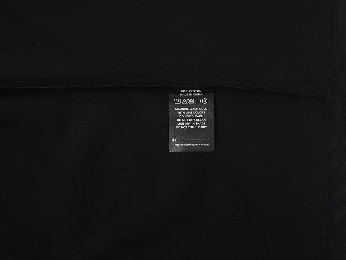 250 GSM LOOSE FIT 'BLACK' T-SHIRT