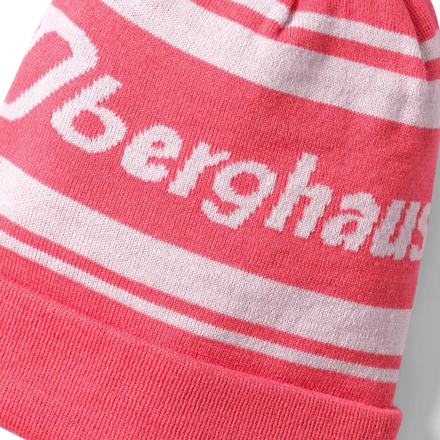 Berghaus Mens Large Logo Rolled Cuff Bobble Hat