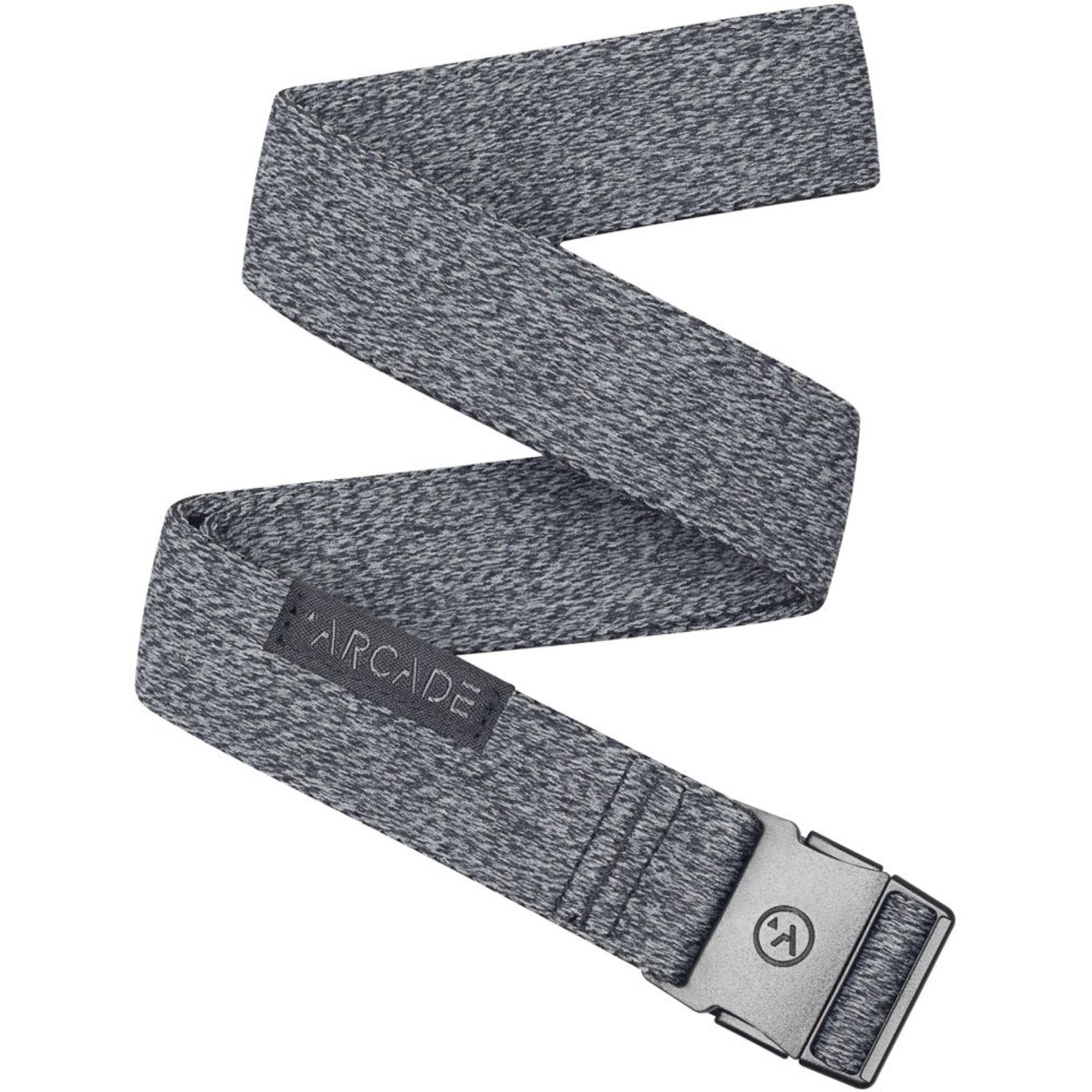 Arcade Mens Foundation Slim Webbed Belt - Heather Black - OS