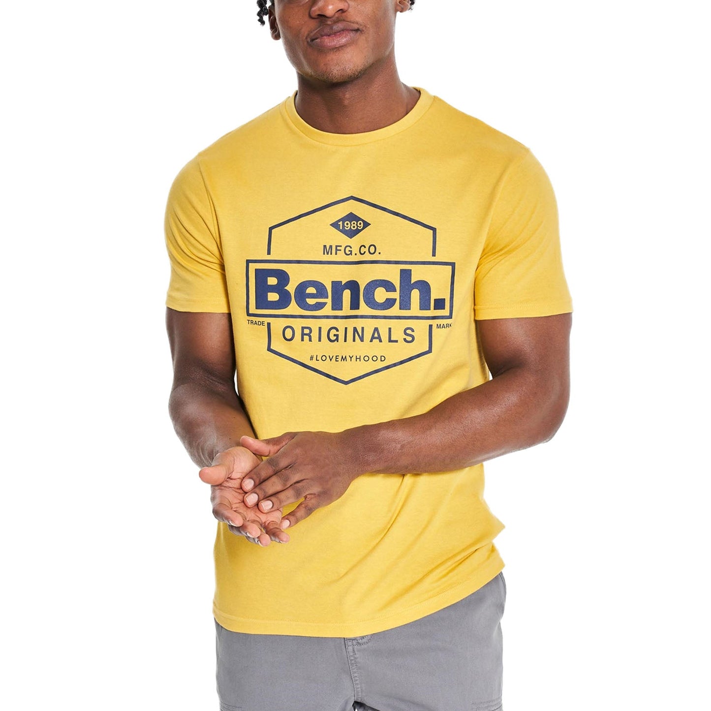 Bench Mens Denzo Short Sleeve T-Shirt