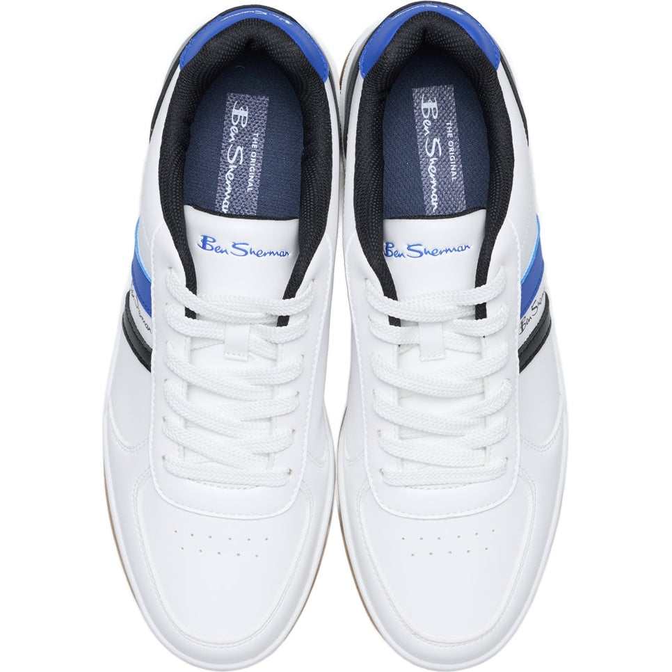 Ben Sherman Mens Curve Mod Stripe Trainers