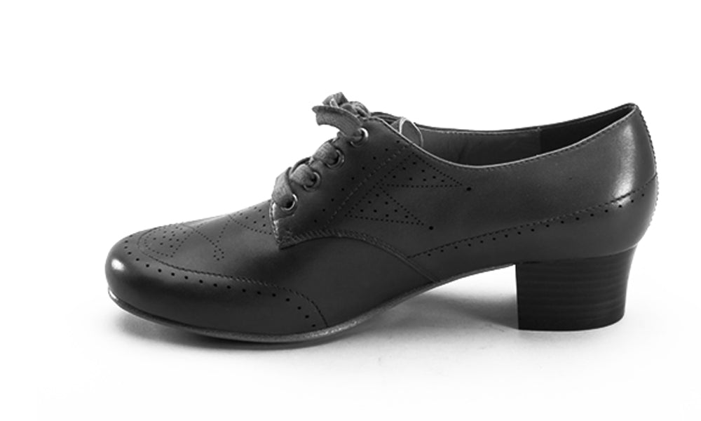 Claire 1940's Oxfords Wide (Brown)