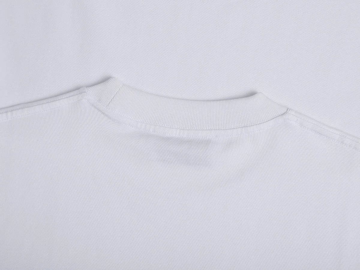 220 GSM LOOSE FIT 'WHITE' T-SHIRT