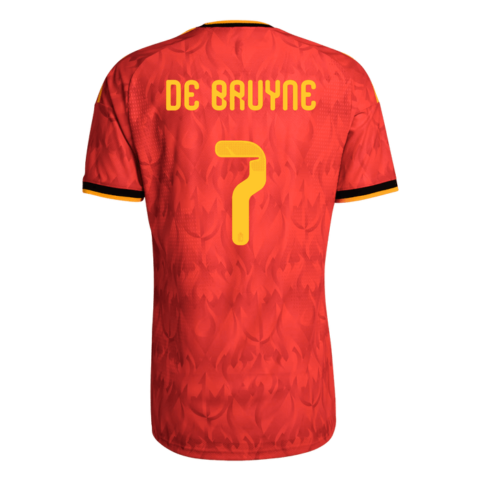 DE BRUYNE #7 Belgium Home Player Version Jersey World Cup 2026
