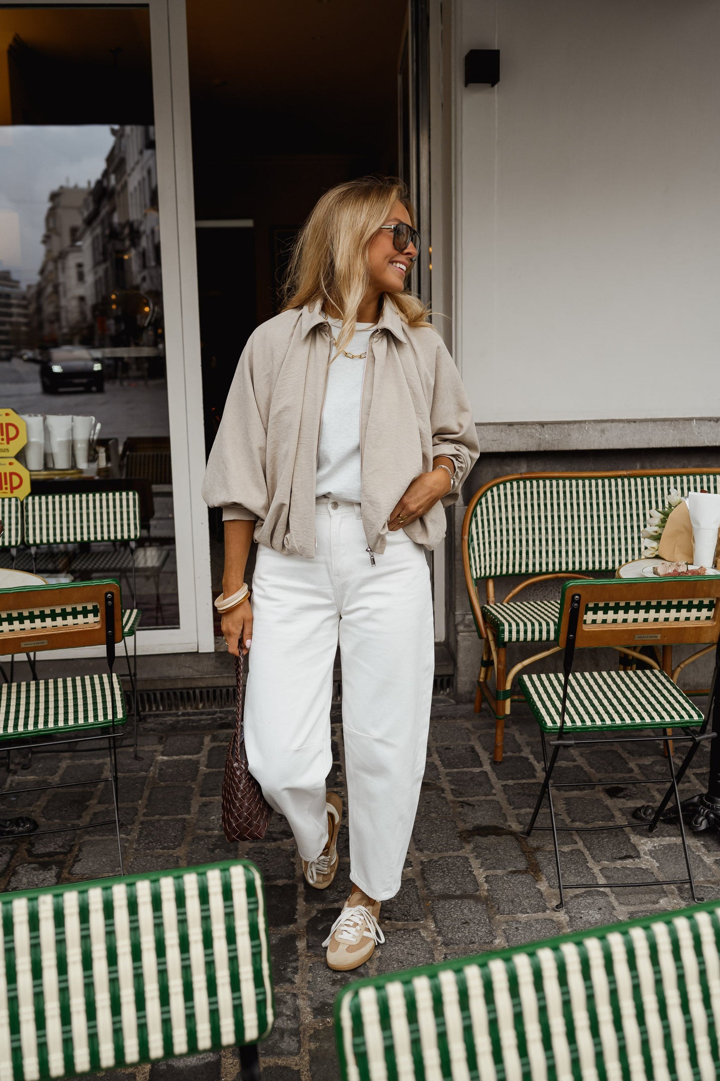Beige Frederica Jacket