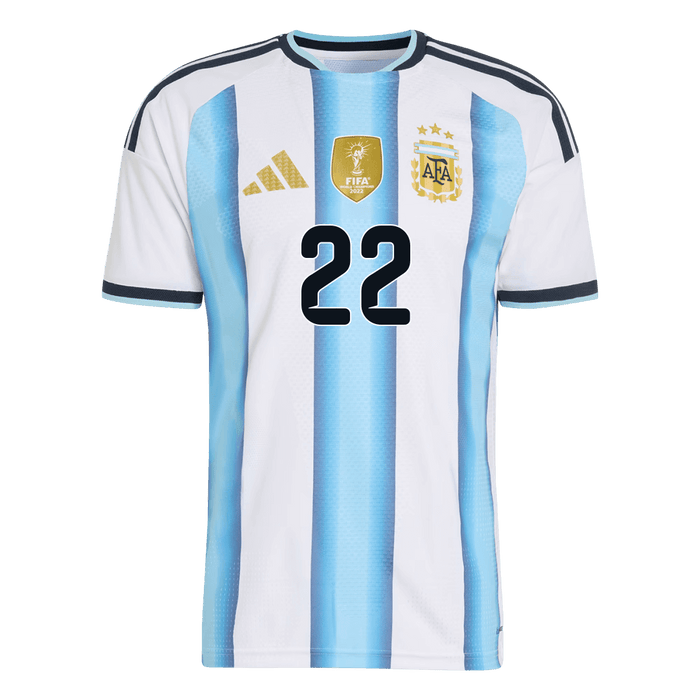 L. MARTINEZ #22 Argentina Home Player Version Jersey World Cup 2026