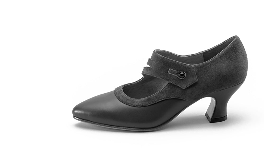 Mae Edwardian Shoes (Green)