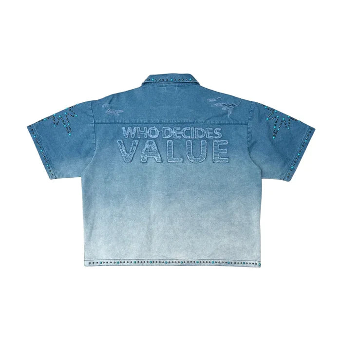 Rare Peace Rhinestone Cropped Collar Zip-up with self patch, featuring a stylish collar and zip closure, in a mint color.