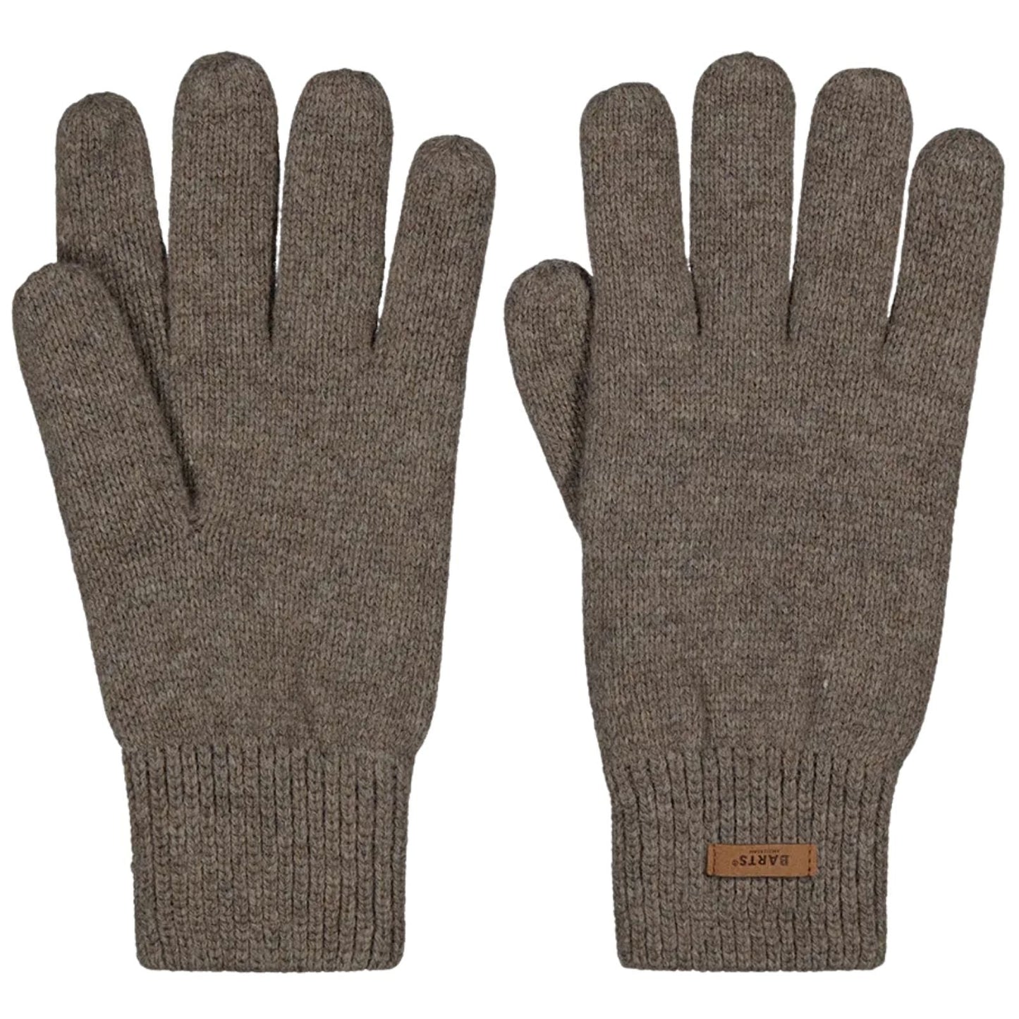 Barts Mens Haakkon Wool Fleece Lined Ribbed Cuff Gloves