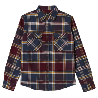 Brixton Mens Bowery Flannel Shacket