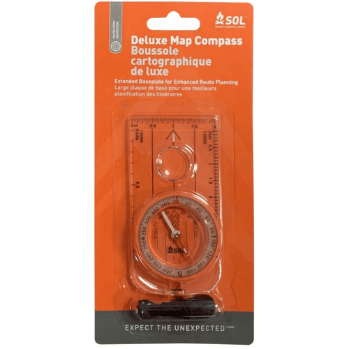 Adventure Medical SOL® Deluxe Map Compass - Assorted - OS