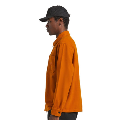 Brixton Mens Union Full Zip Flannel Bomber Jacket