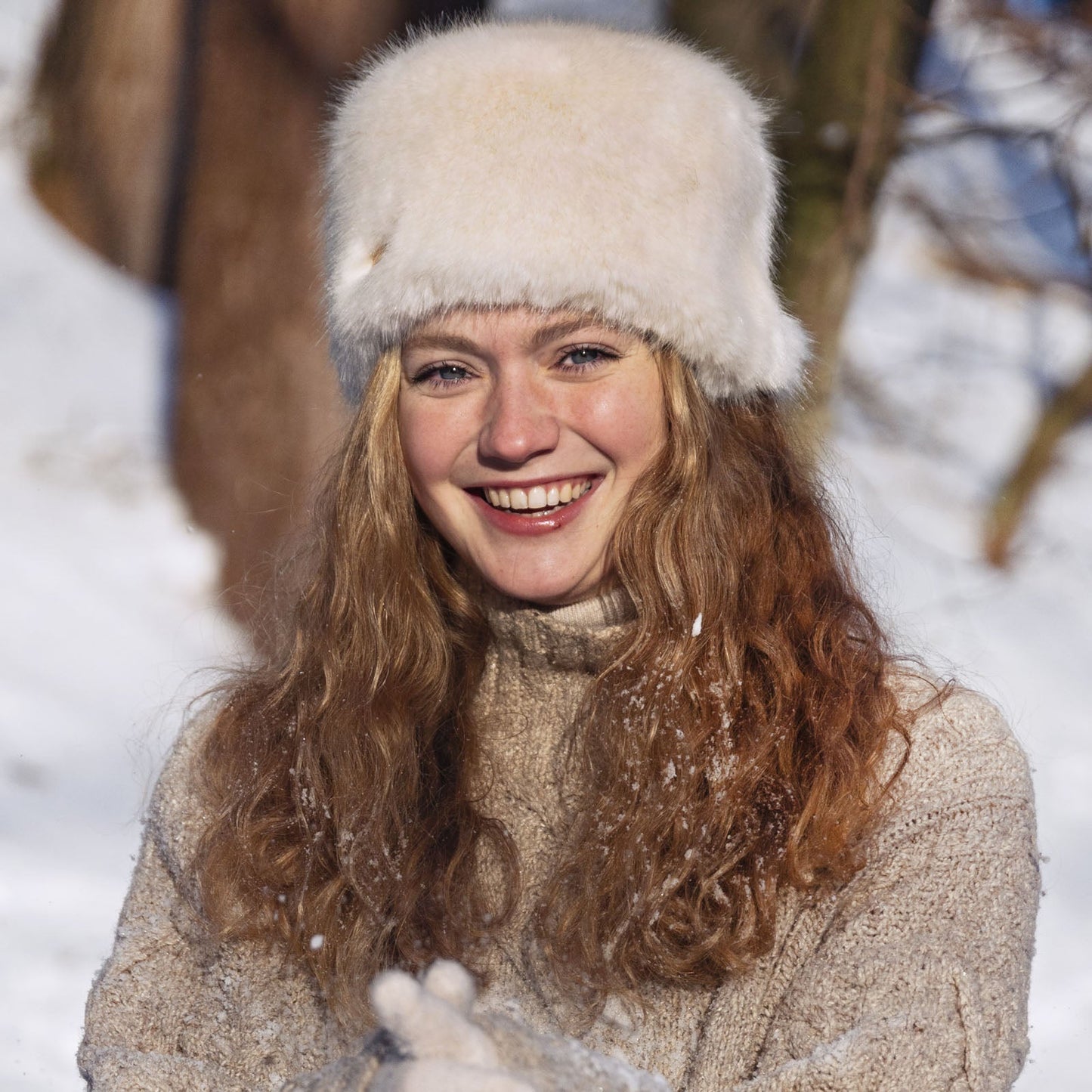 Barts Womens Josh Soft Faux Fur Cosy Beanie Hat