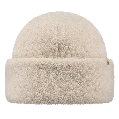 Barts Womens Teddybow Teddy Fur Winter Beanie - Cream - OS