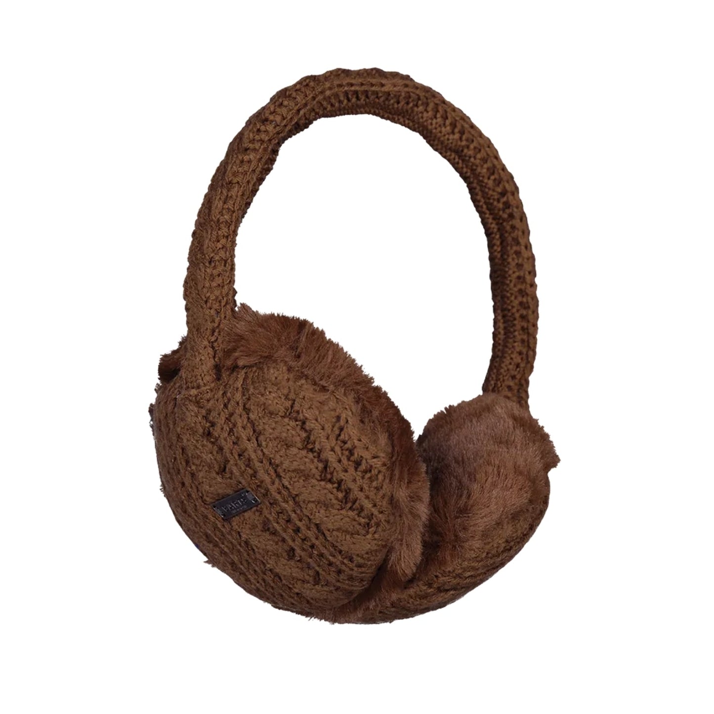 Barts Womens Monique Faux Fur Cable Knit Ear Muffs Earwarmers
