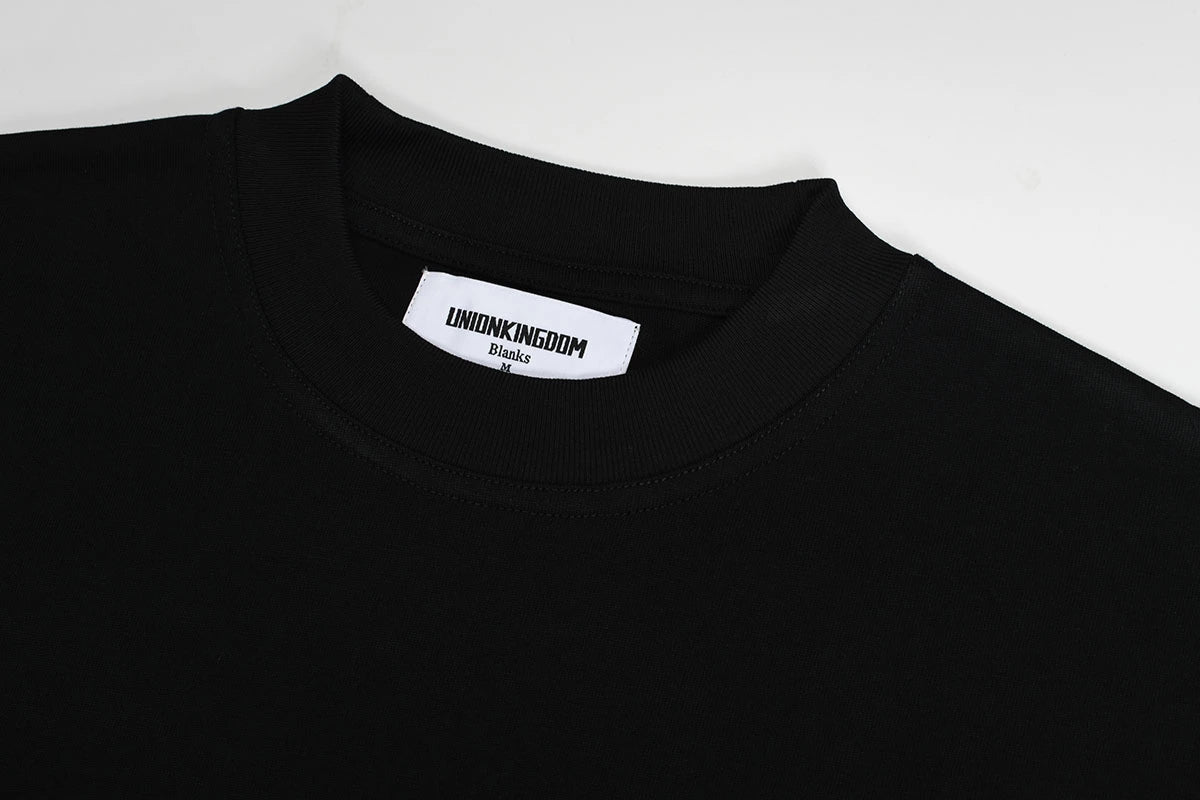 280 GSM LOOSE FIT 'BLACK' T-SHIRT