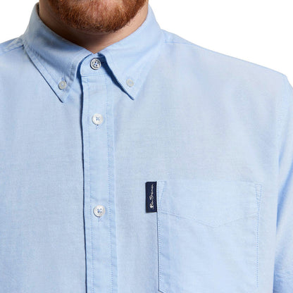 Ben Sherman Mens Signature Oxford Short Sleeve Shirt