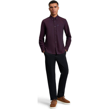 Ben Sherman Mens Signature Oxford Long Sleeve Shirt