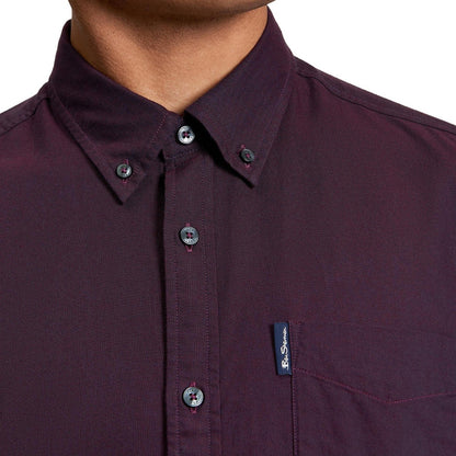 Ben Sherman Mens Signature Oxford Long Sleeve Shirt