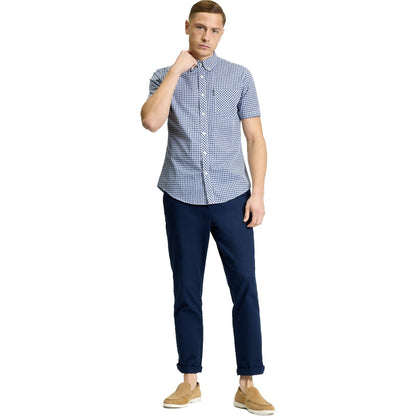 Ben Sherman Mens Signature Gingham Short Sleeve Shirt