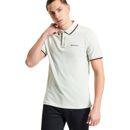 Ben Sherman Mens Signature Pique Big & Tall Short Sleeve Polo Shirt