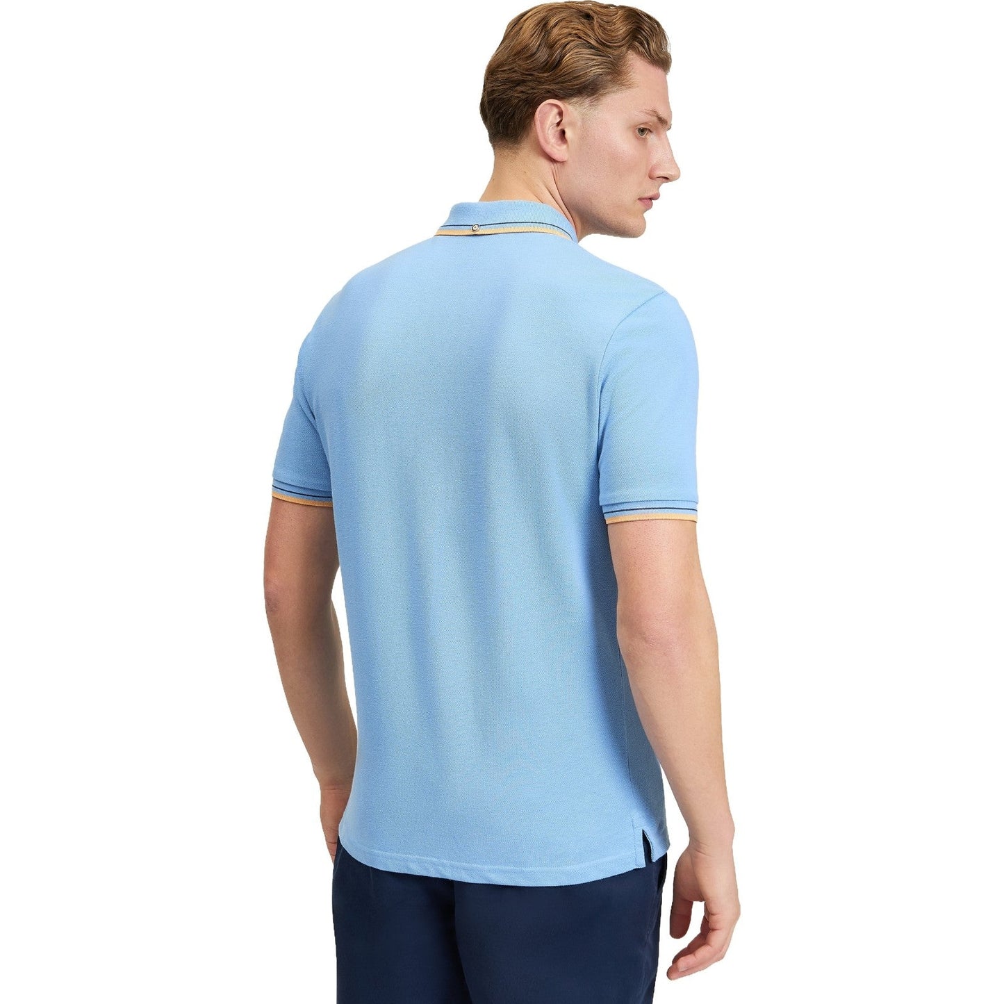Ben Sherman Mens Signature Pique Short Sleeve Polo Shirt