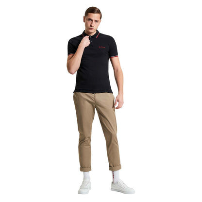 Ben Sherman Mens Signature Pique Short Sleeve Polo Shirt