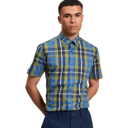 Ben Sherman Mens Classic Check Short Sleeve Shirt