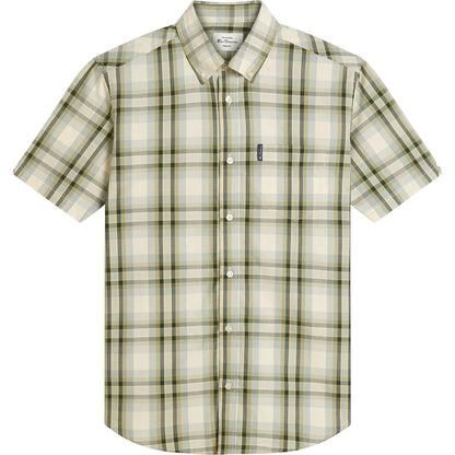 Ben Sherman Mens Classic Check Short Sleeve Shirt