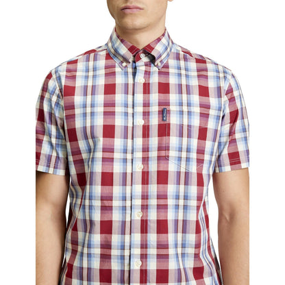 Ben Sherman Mens Classic Check Short Sleeve Shirt