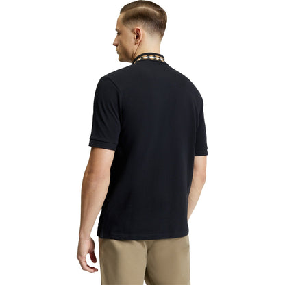 Ben Sherman Mens Collar Interest Short Sleeve Polo Shirt