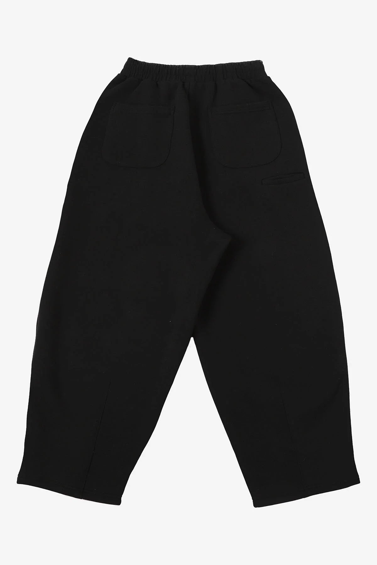 520 GSM COZY BAGGY 'BLACK' STRAIGHT PANTS