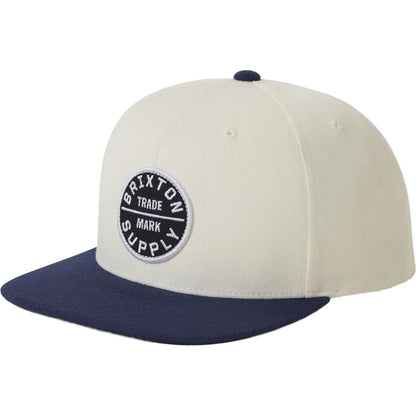 Brixton Mens Oath III Snapback Baseball Cap