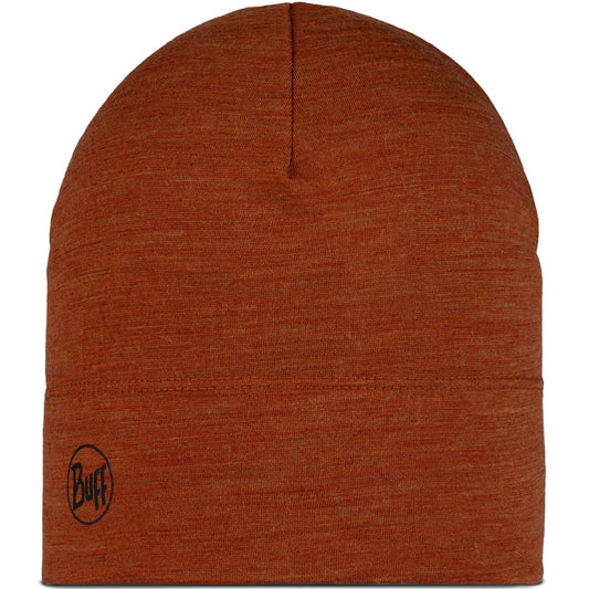 Buff Unisex Adults Midweight Merino Wool Beanie Hat - Cinnamon