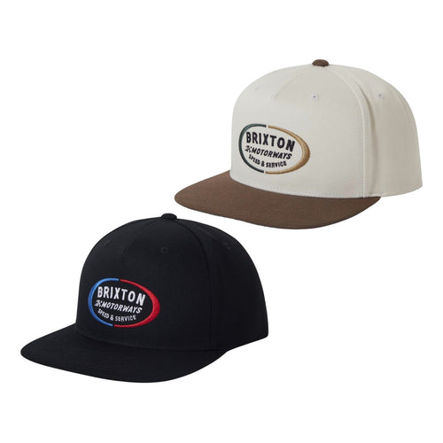Brixton Mens Rhett Snapback Baseball Cap