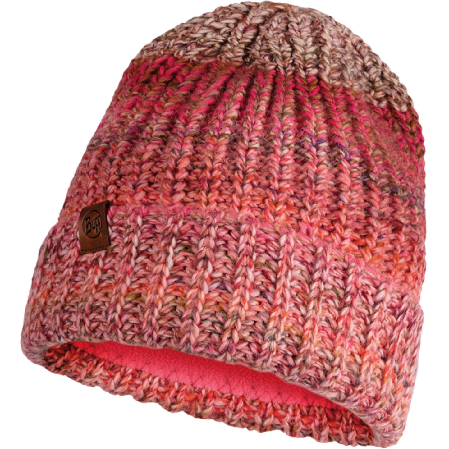 Buff Unisex Knitted Fleece Lined Beanie Hat