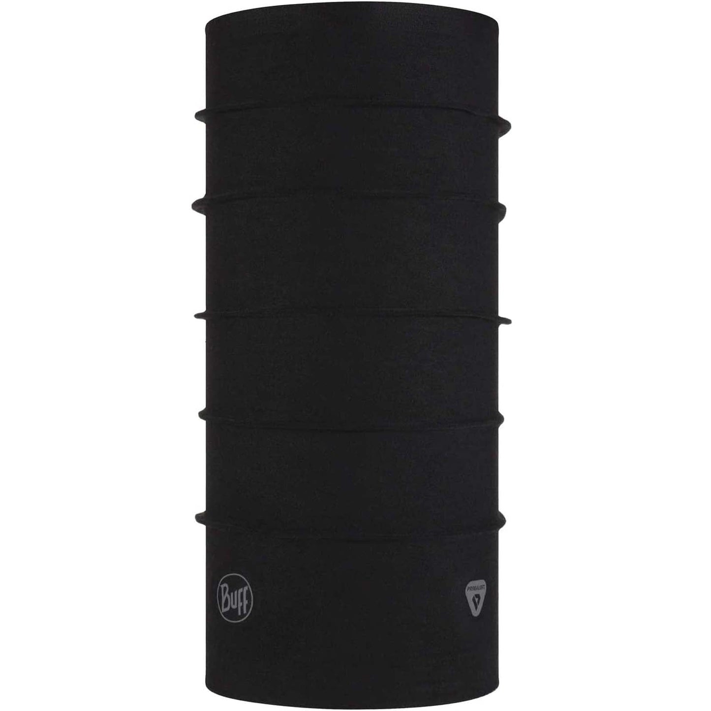 Buff Unisex Adults ThermoNet Tubular Scarf - Solid Black