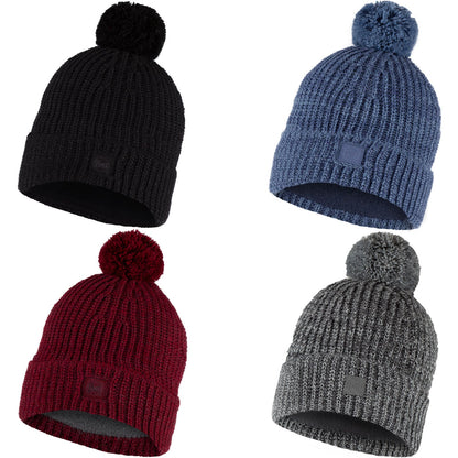 Buff Unisex Knitted Fleece Lined Beanie Hat