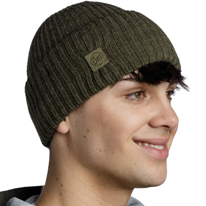 Buff Unisex Knitted Beanie Hat