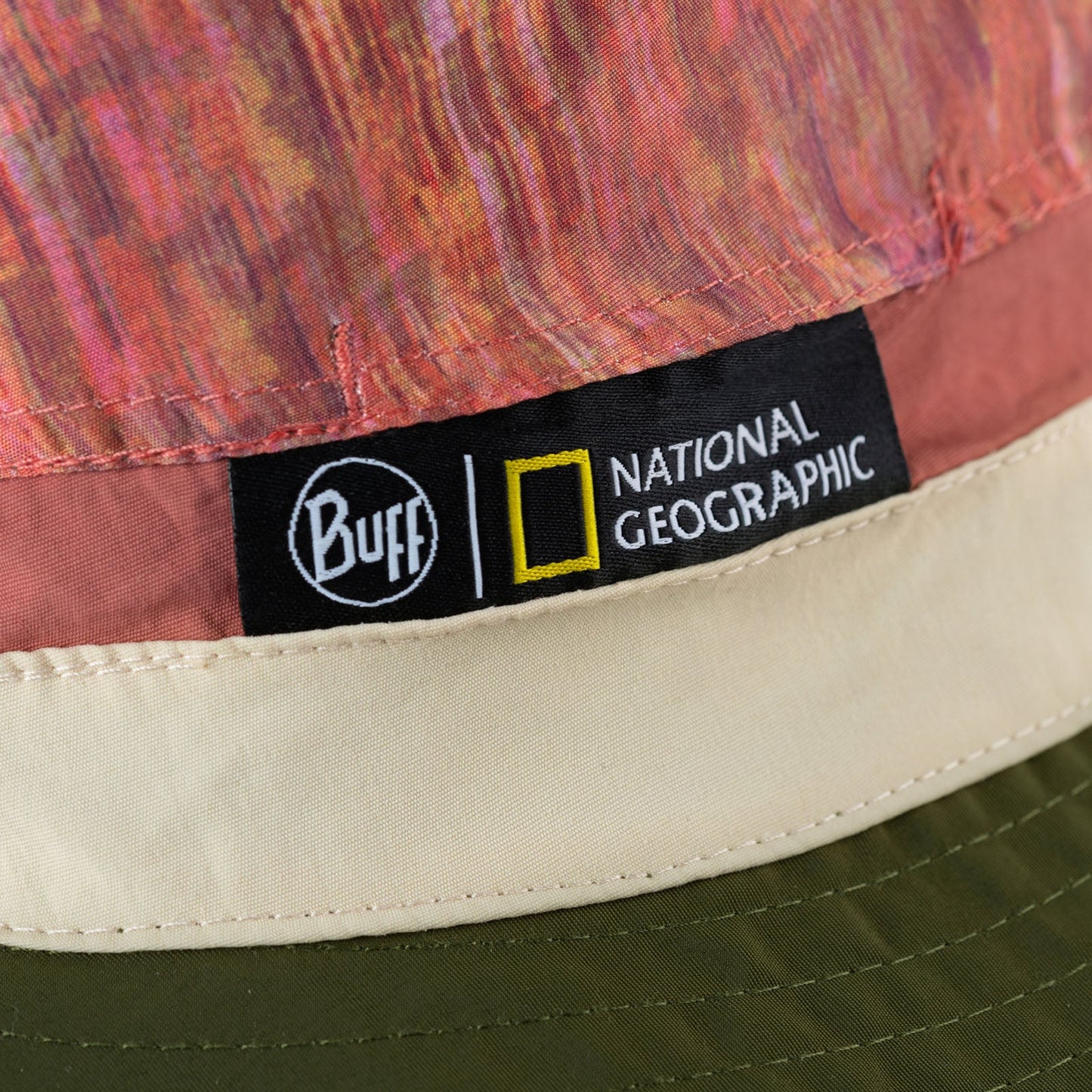Buff Adults Explore Booney UPF 50 National Geographic Festival Bucket Hat Multi