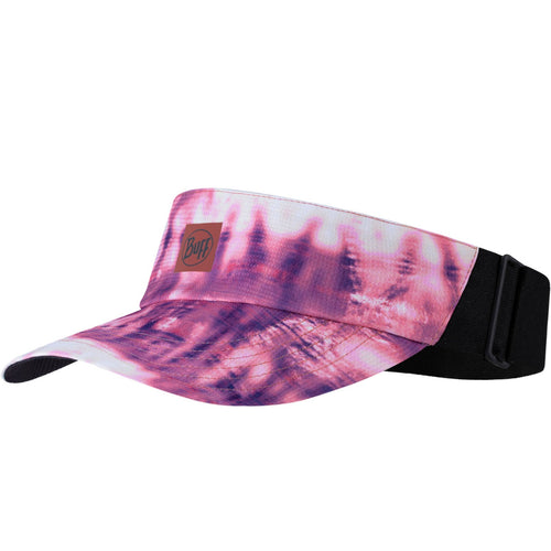 Buff Adults Solid Go Elasticated Running Cap Visor - Deri Pink - SM