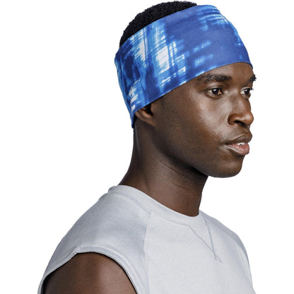 Buff Coolnet Uv® Wide Headband Attel Headband - Blue - OS