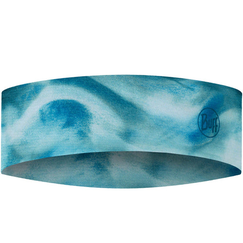 Buff Adults Coolnet UV Slim Running Moisture Wicking Headband - Pool