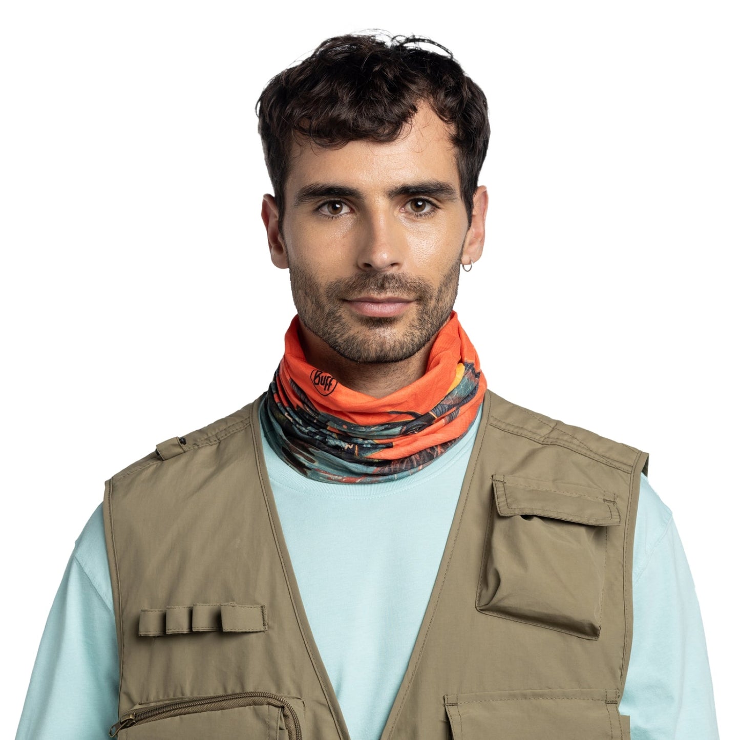 Buff Unisex Angler Coolnet UV Derek De Young Neck Gaiters