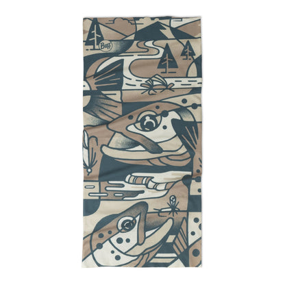 Buff Unisex Angler Coolnet UV Neck Gaiters
