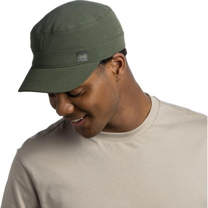 Buff Military Cap Solid Baseball Cap