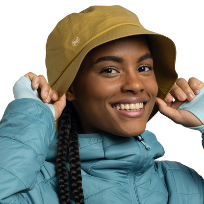 Buff Rain Solid Bucket Hat